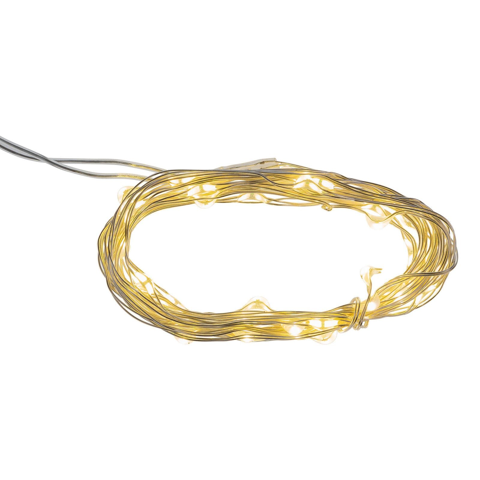 Idena Lichterkette 3.2 m silber