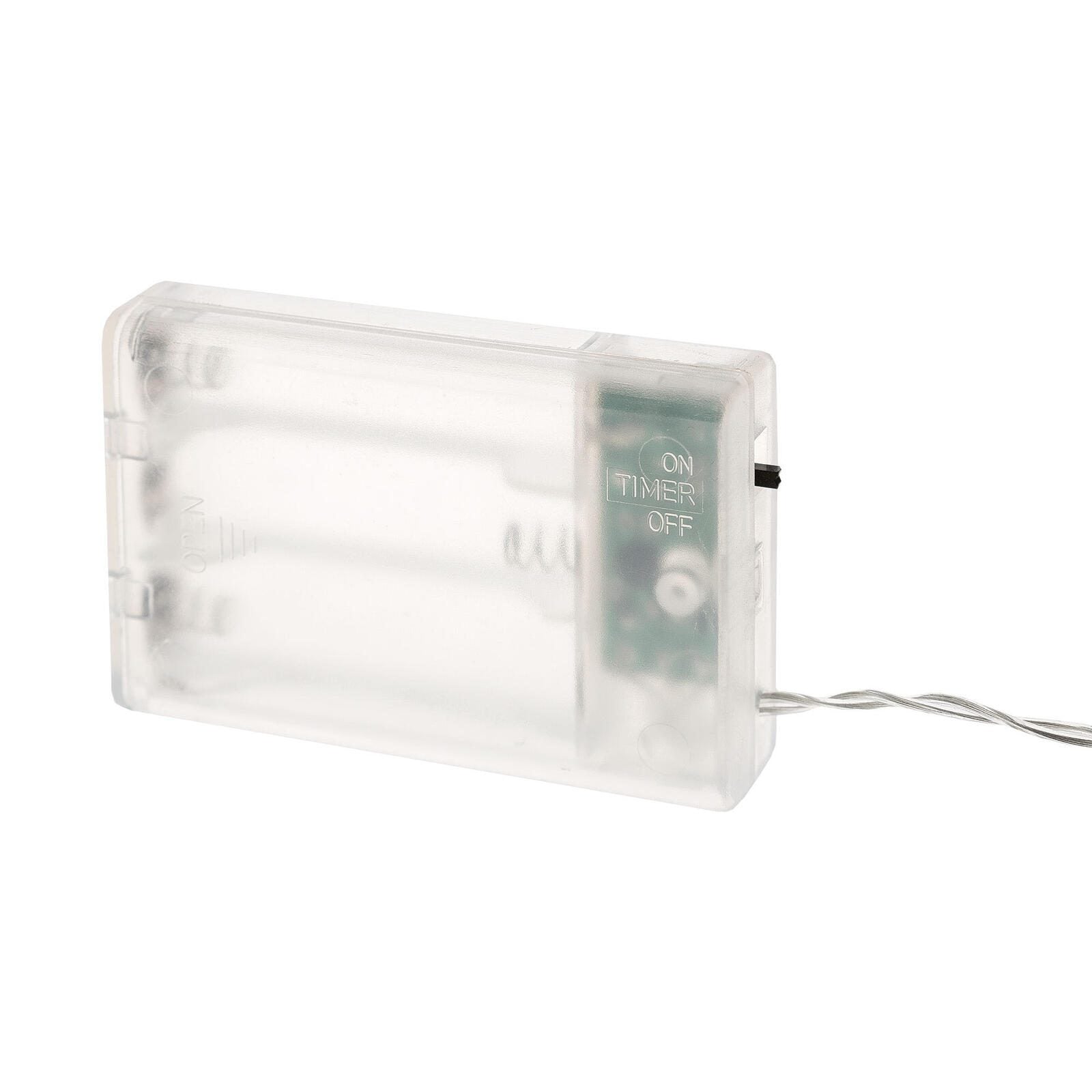 Idena Lichterkette 1.8 m transparent