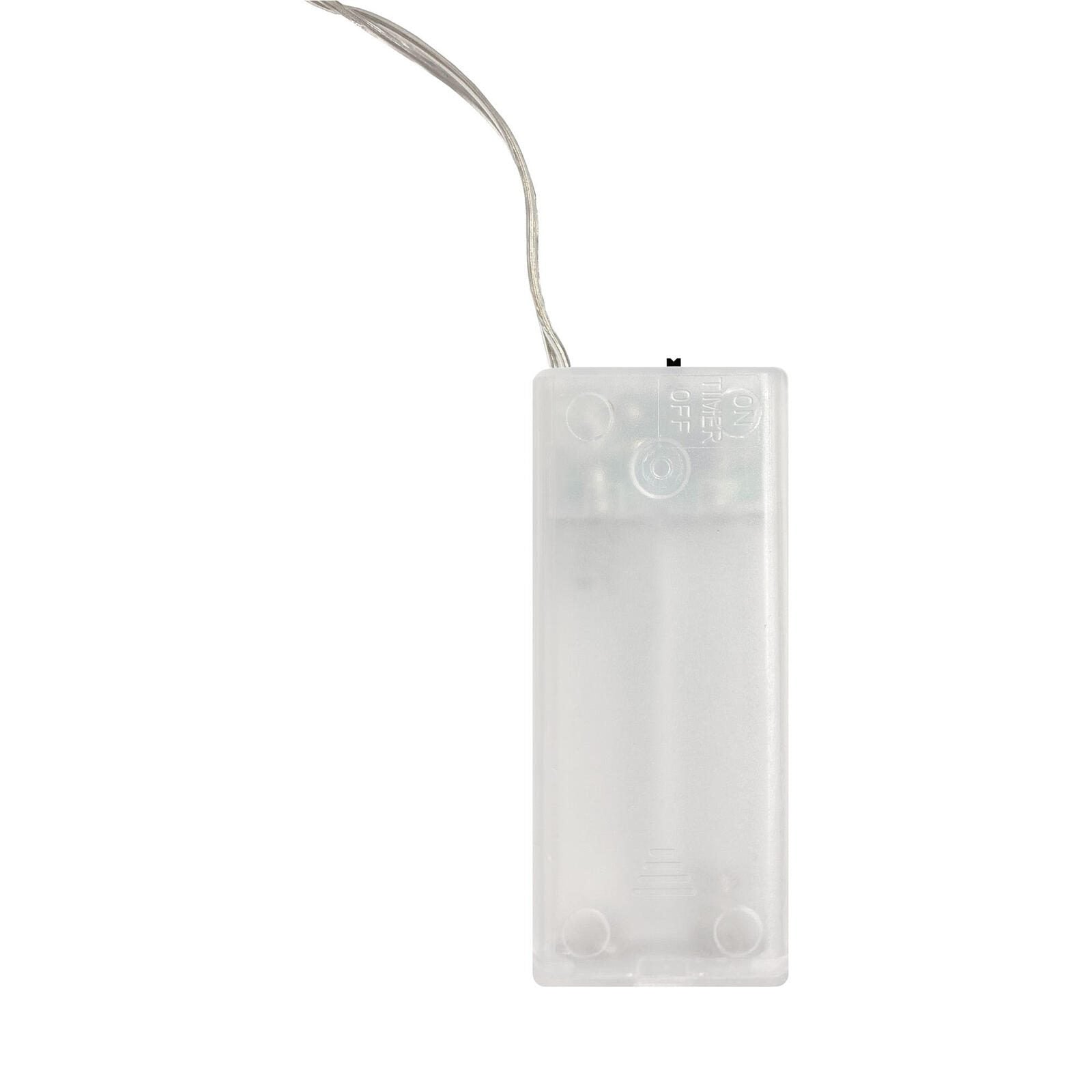 Idena Lichterkette silber