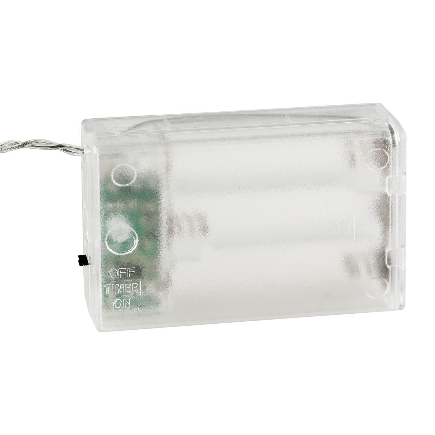 Idena Lichterkette 1.75 m transparent