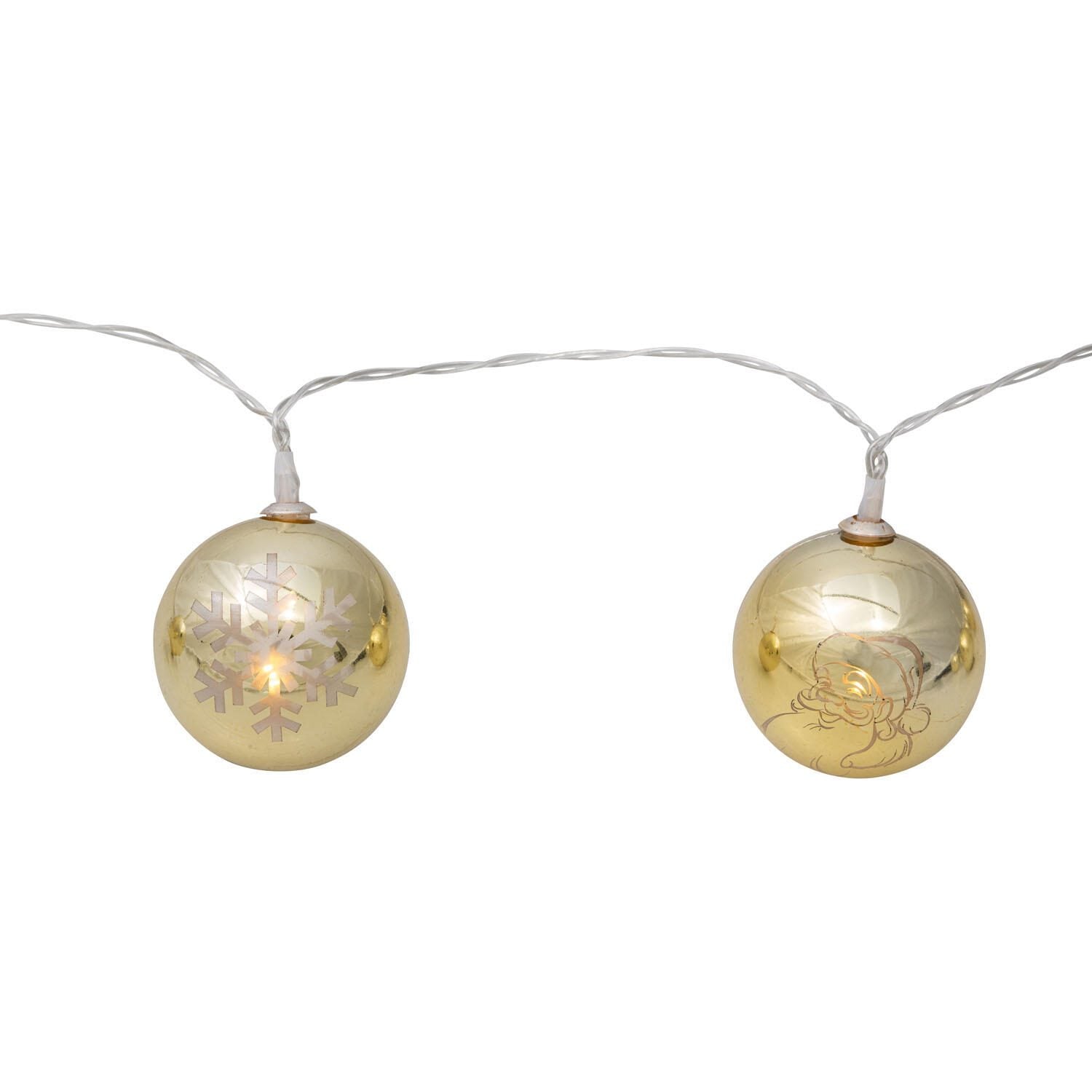 Idena Lichterkette 1.65 m gold