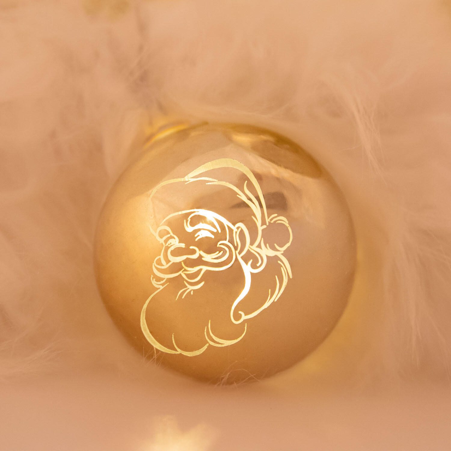 Idena Lichterkette 1.65 m gold