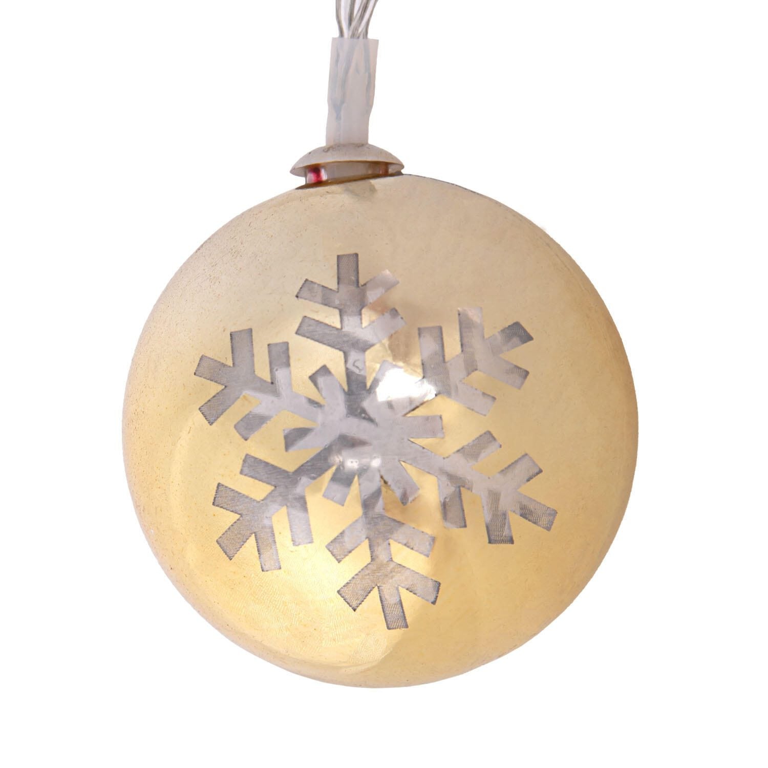 Idena Lichterkette 1.65 m gold