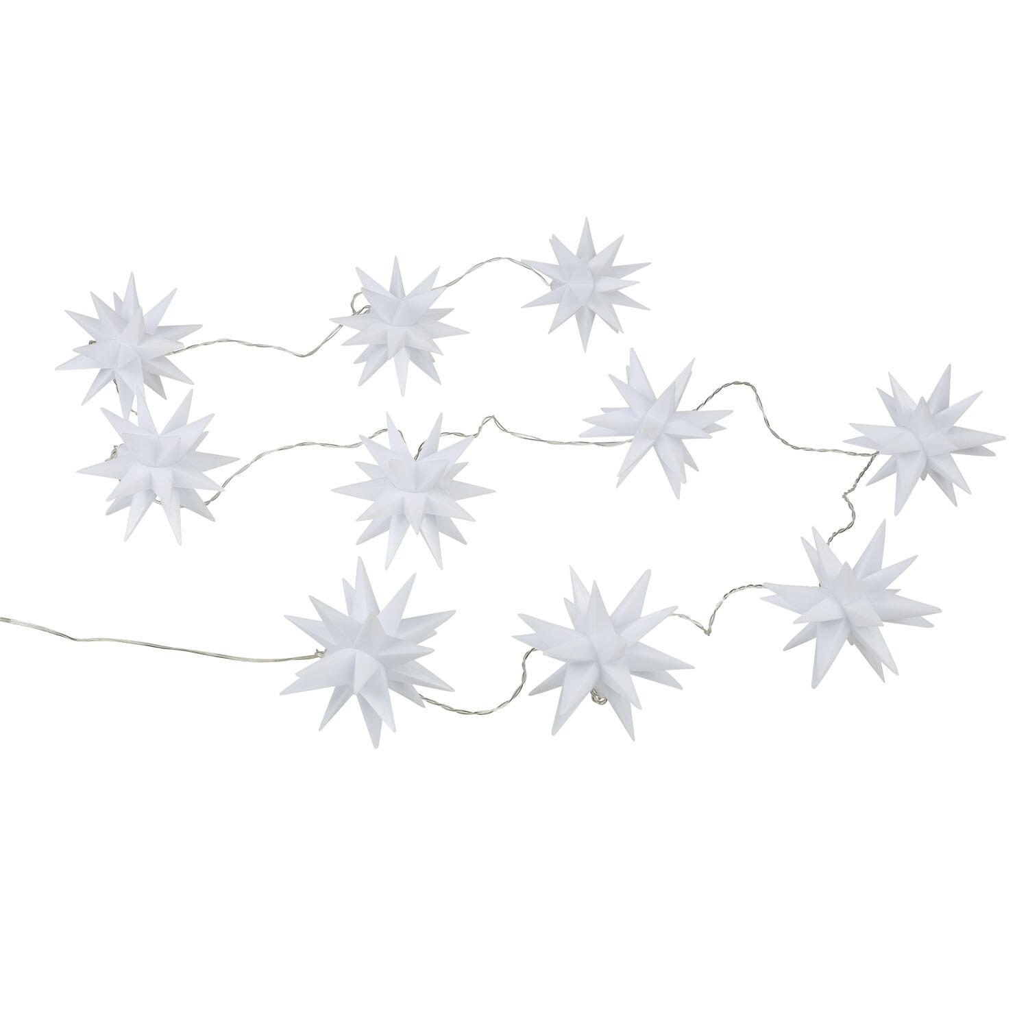 Idena Lichterkette 7.7 m weiß