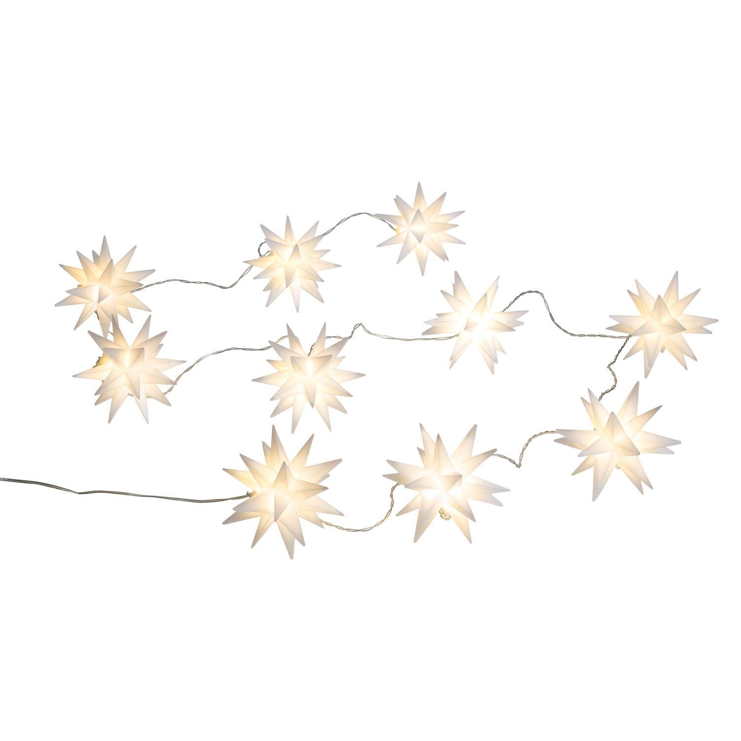 Idena Lichterkette 7.7 m weiß