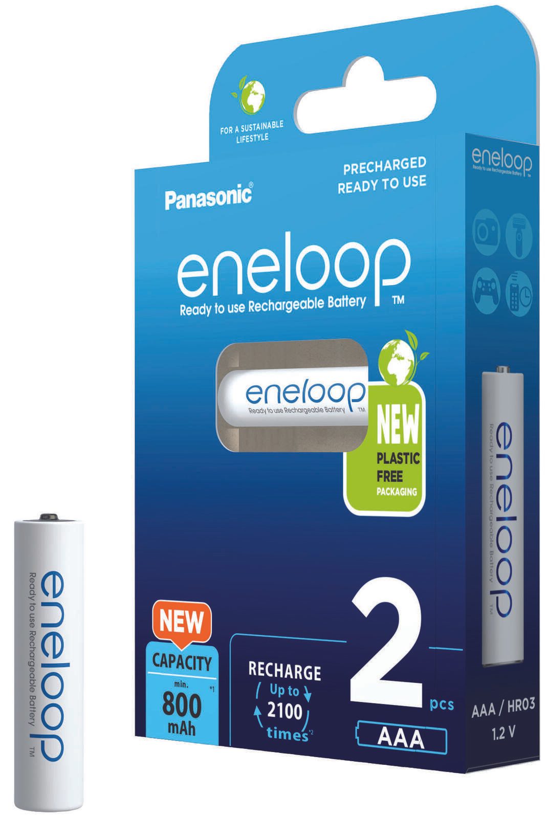 eneloop Akkus Micro AAA 1.2 V