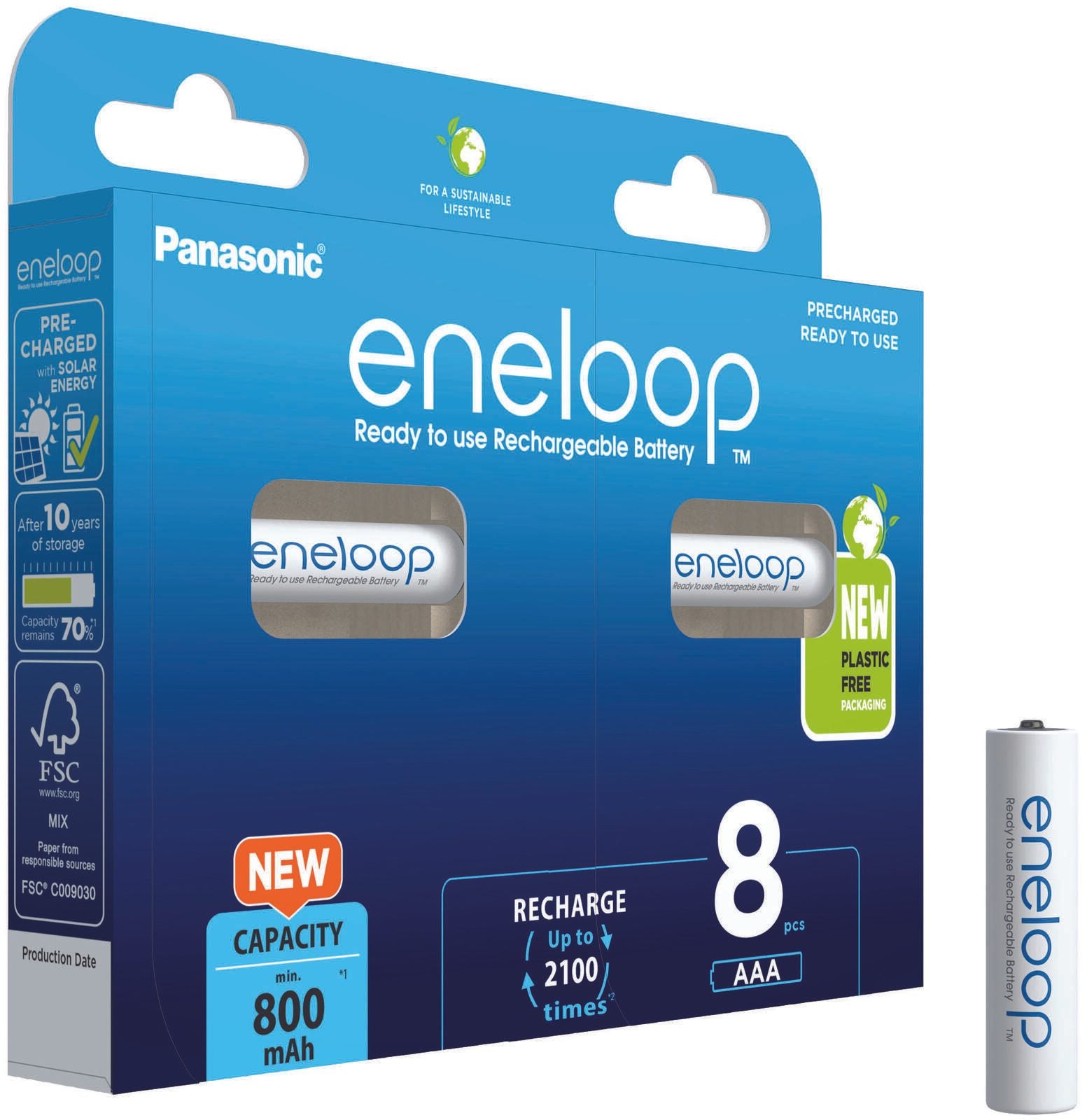 eneloop Akkus Micro AAA 1.2 V