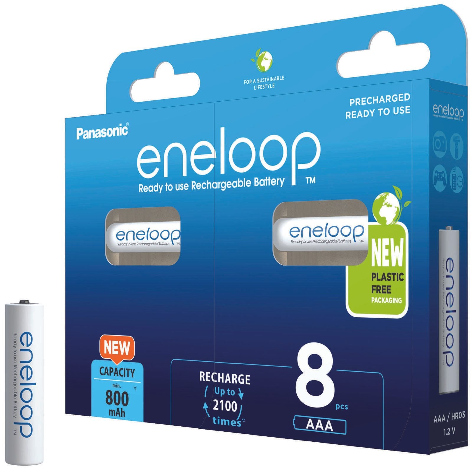 eneloop Akkus Micro AAA 1.2 V