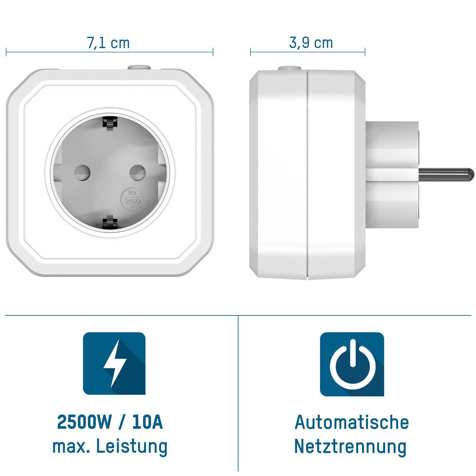 ANSMANN Standby-Energiesparsteckdose AES1.2 Standby