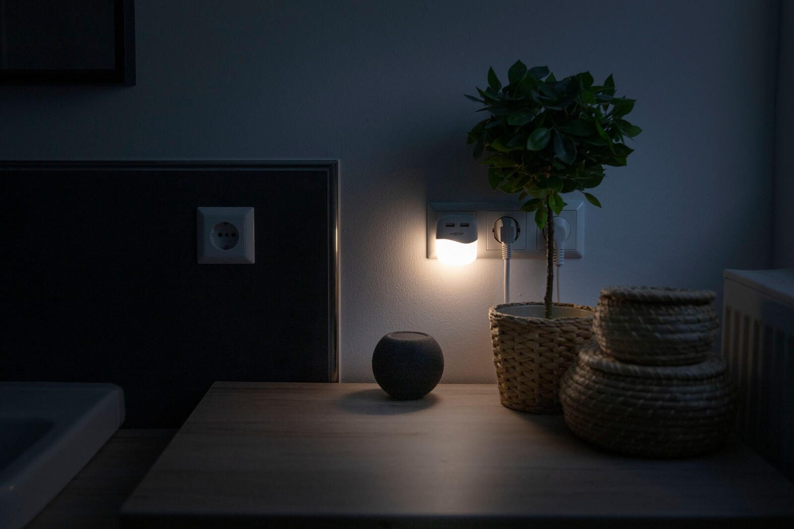 ANSMANN Nachtlicht 7.2 cm weiß
