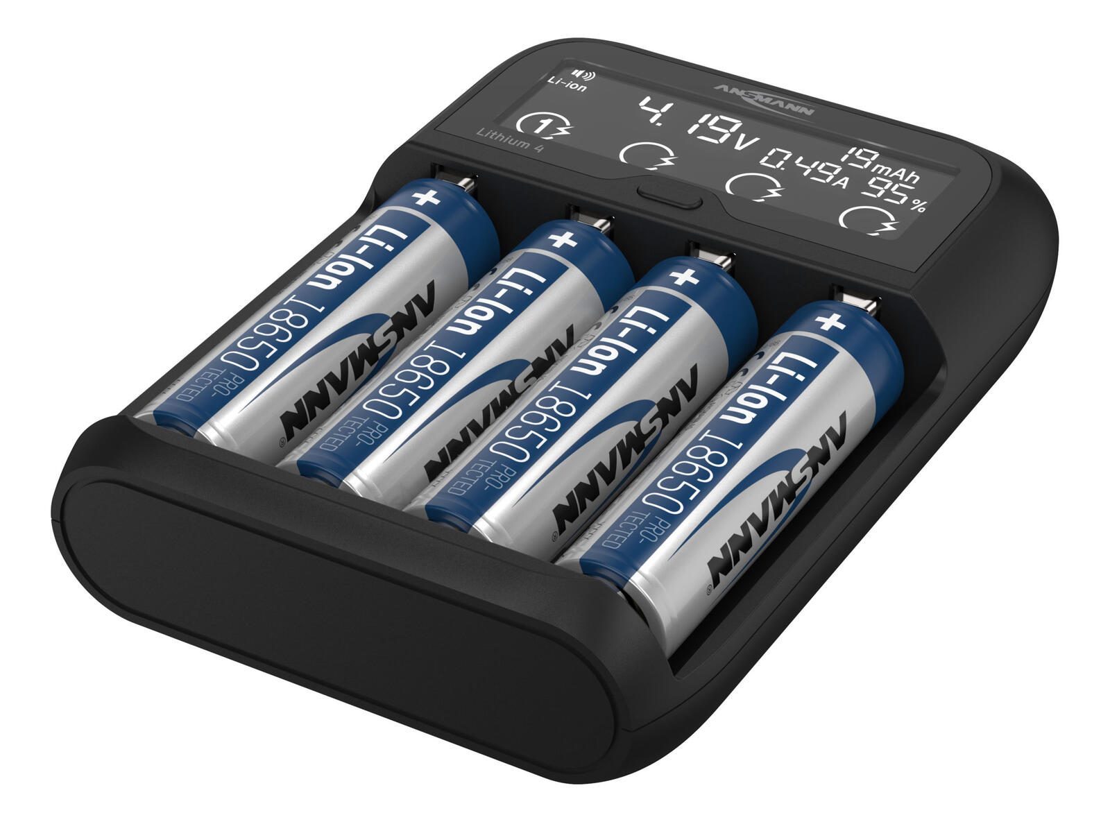 ANSMANN USB-Akku-Ladegerät Lithium 4