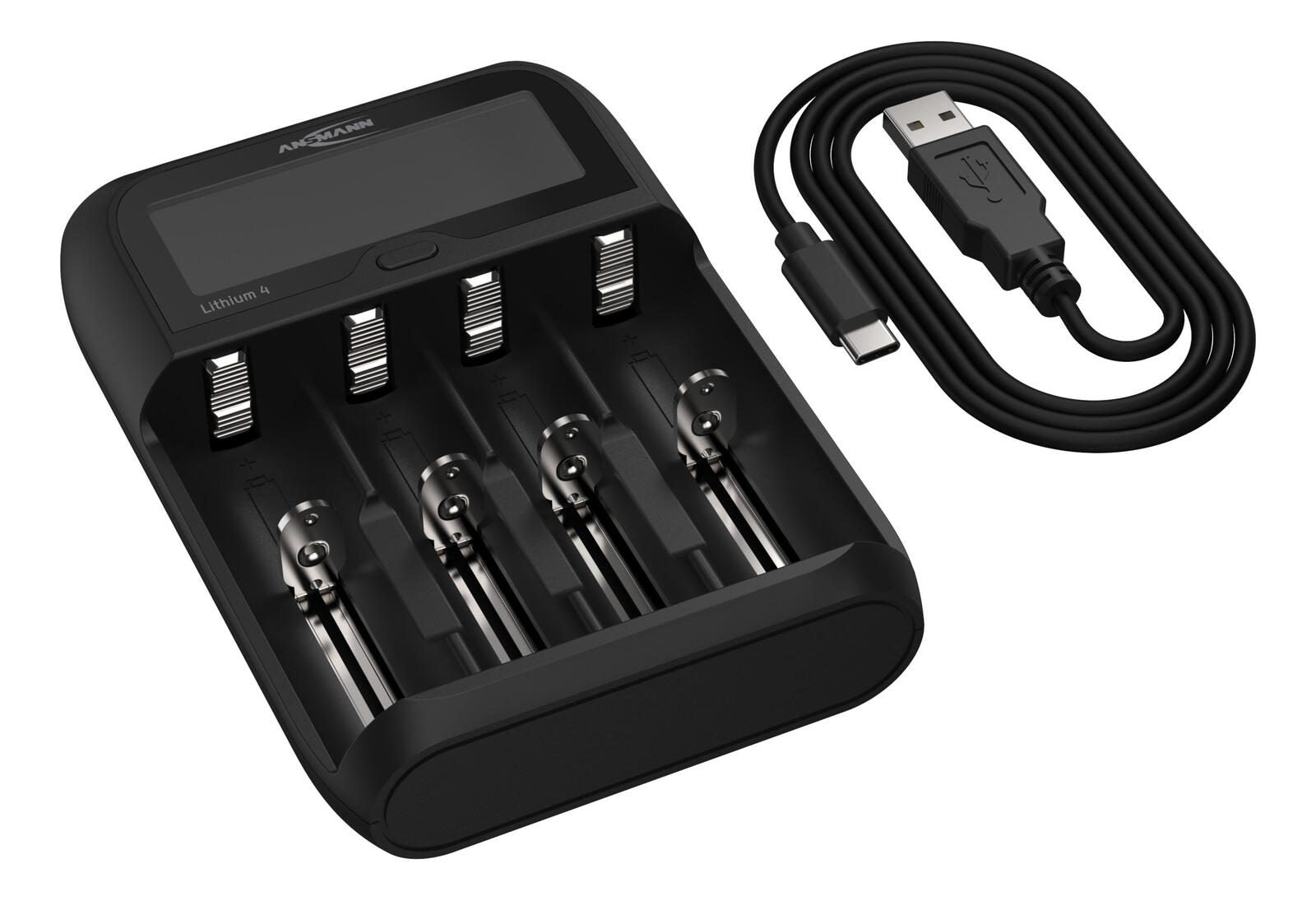 ANSMANN USB-Akku-Ladegerät Lithium 4