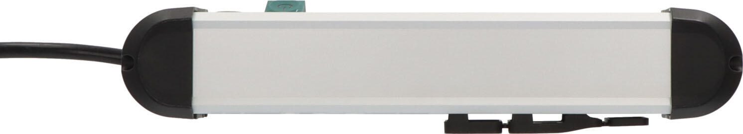 brennenstuhl Steckdosenleiste mit Schalter Premium-Alu-Line 1.8 m