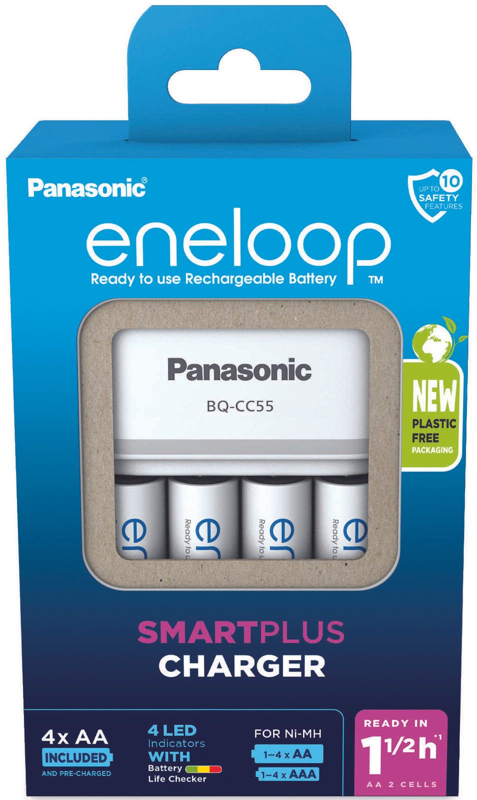 eneloop Akku-Ladegerät Smart Plus