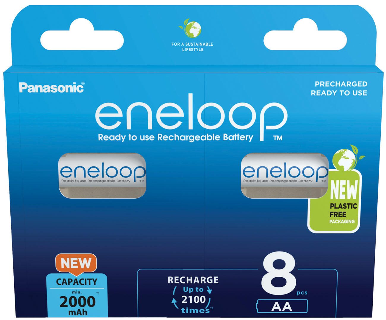 eneloop Akkus Mignon AA 1.2 V