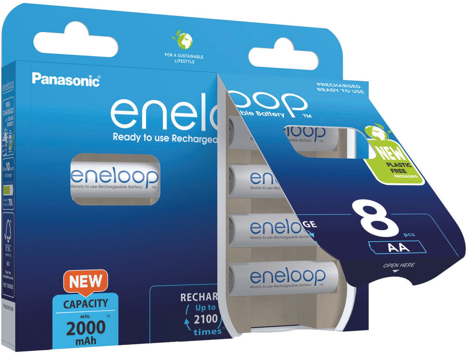 eneloop Akkus Mignon AA 1.2 V