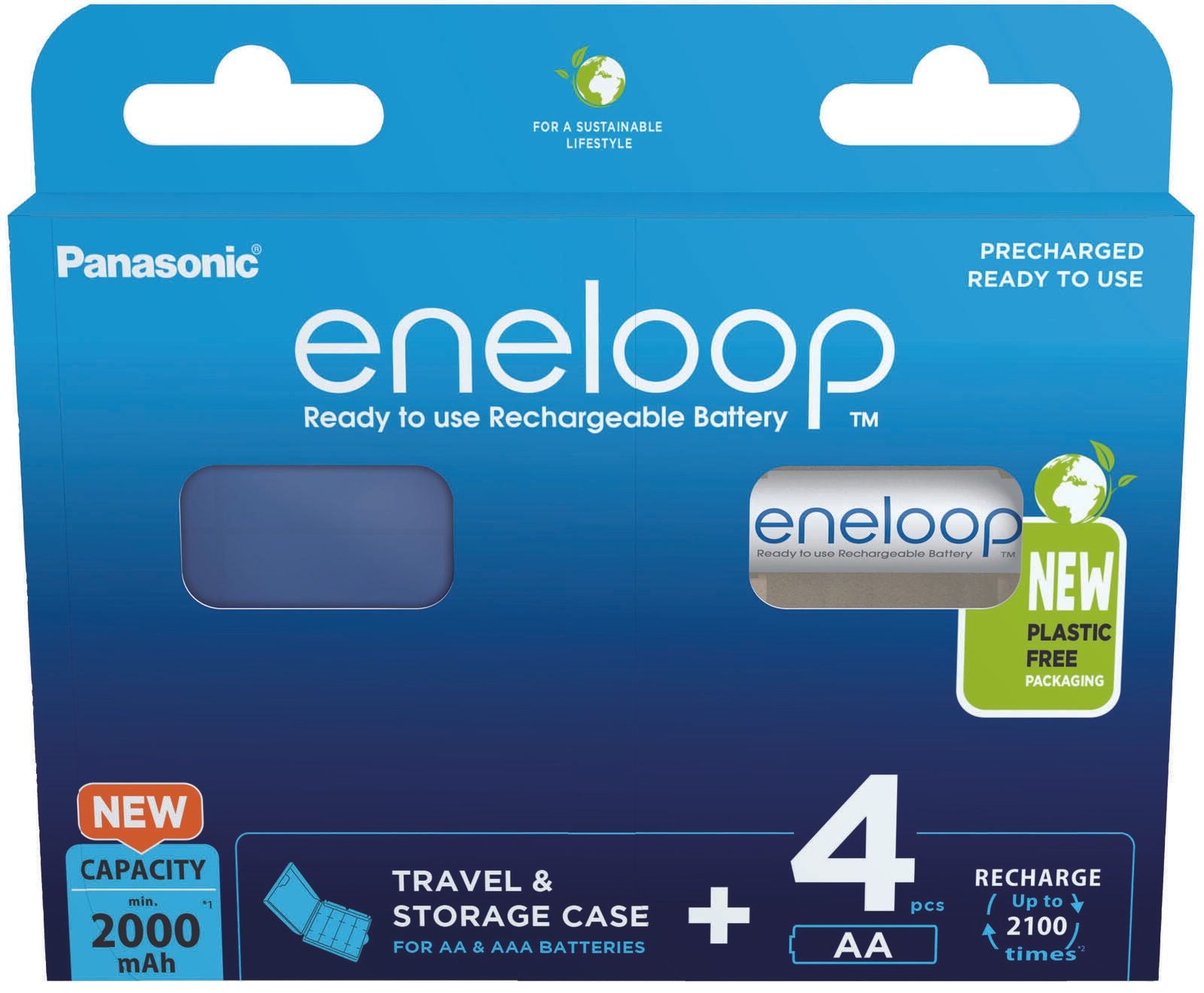 eneloop Akkus Mignon AA 1.2 V