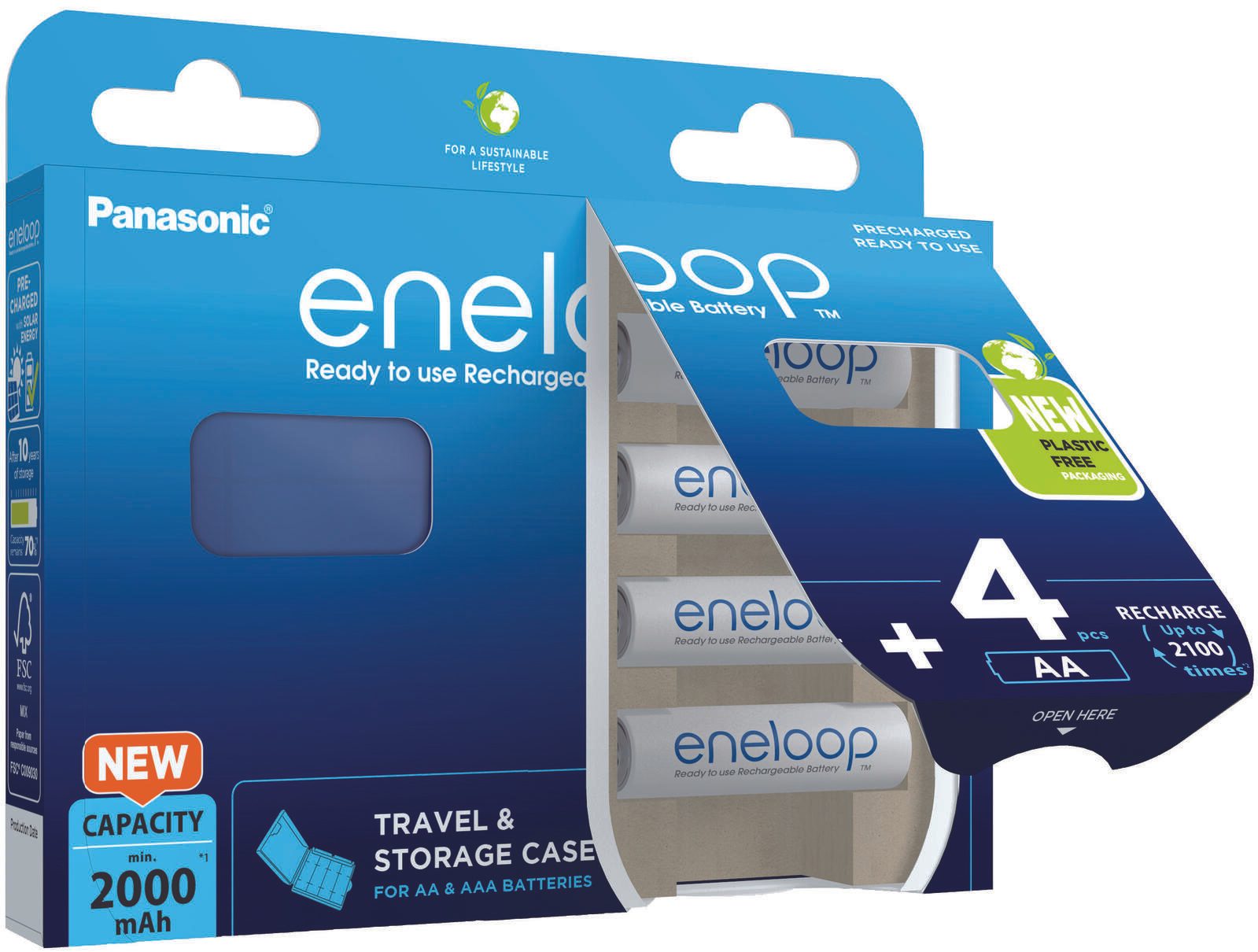eneloop Akkus Mignon AA 1.2 V