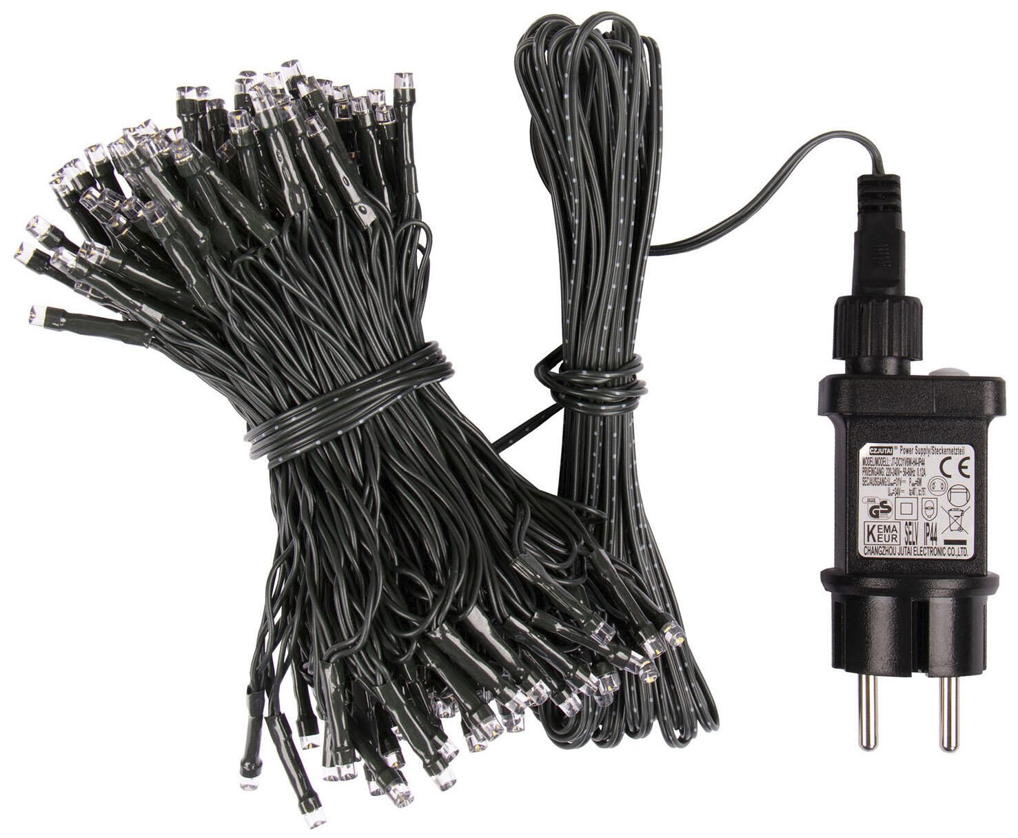 Idena Lichterkette 27.9 m schwarz