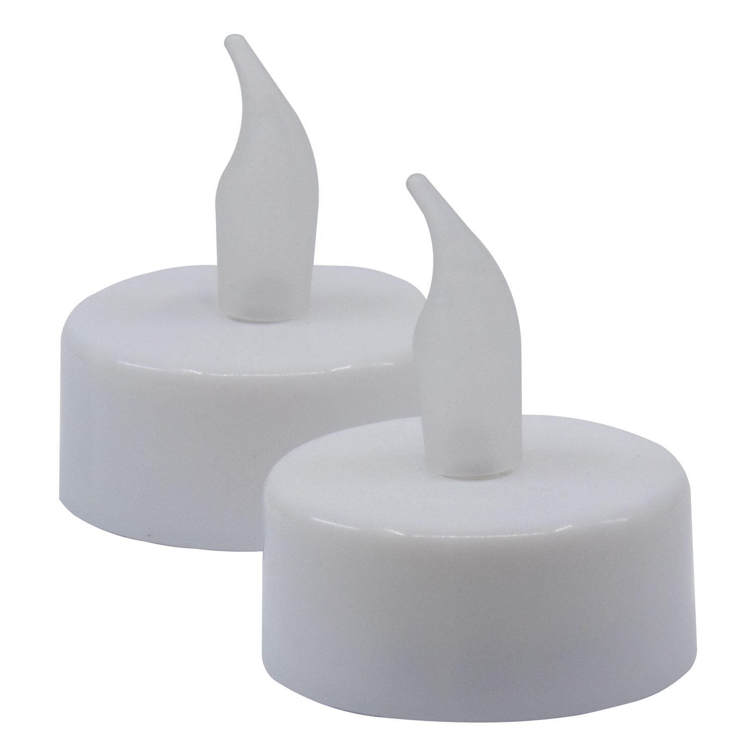 Idena LED-Teelichter 4.8 cm weiß