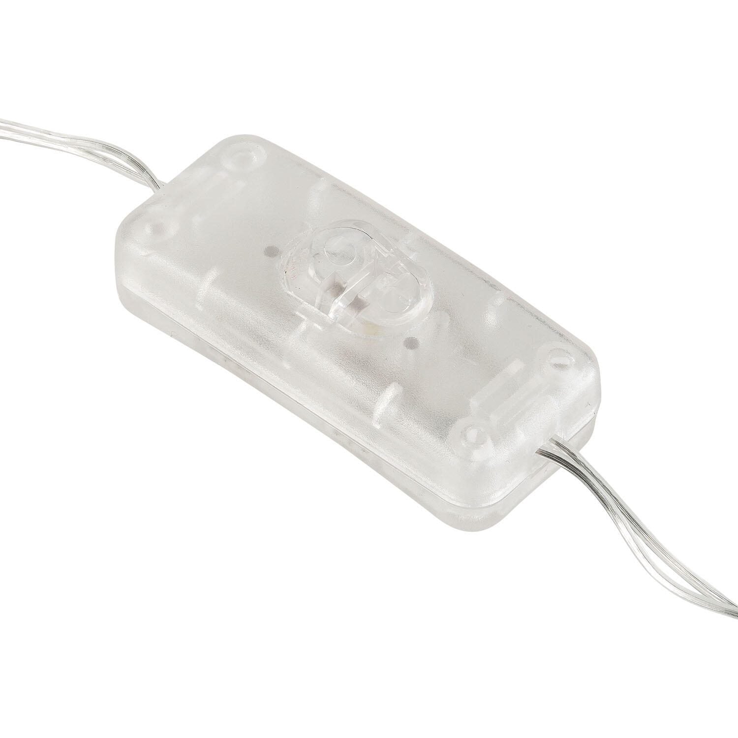 Idena Lichterkette 13.5 m silber