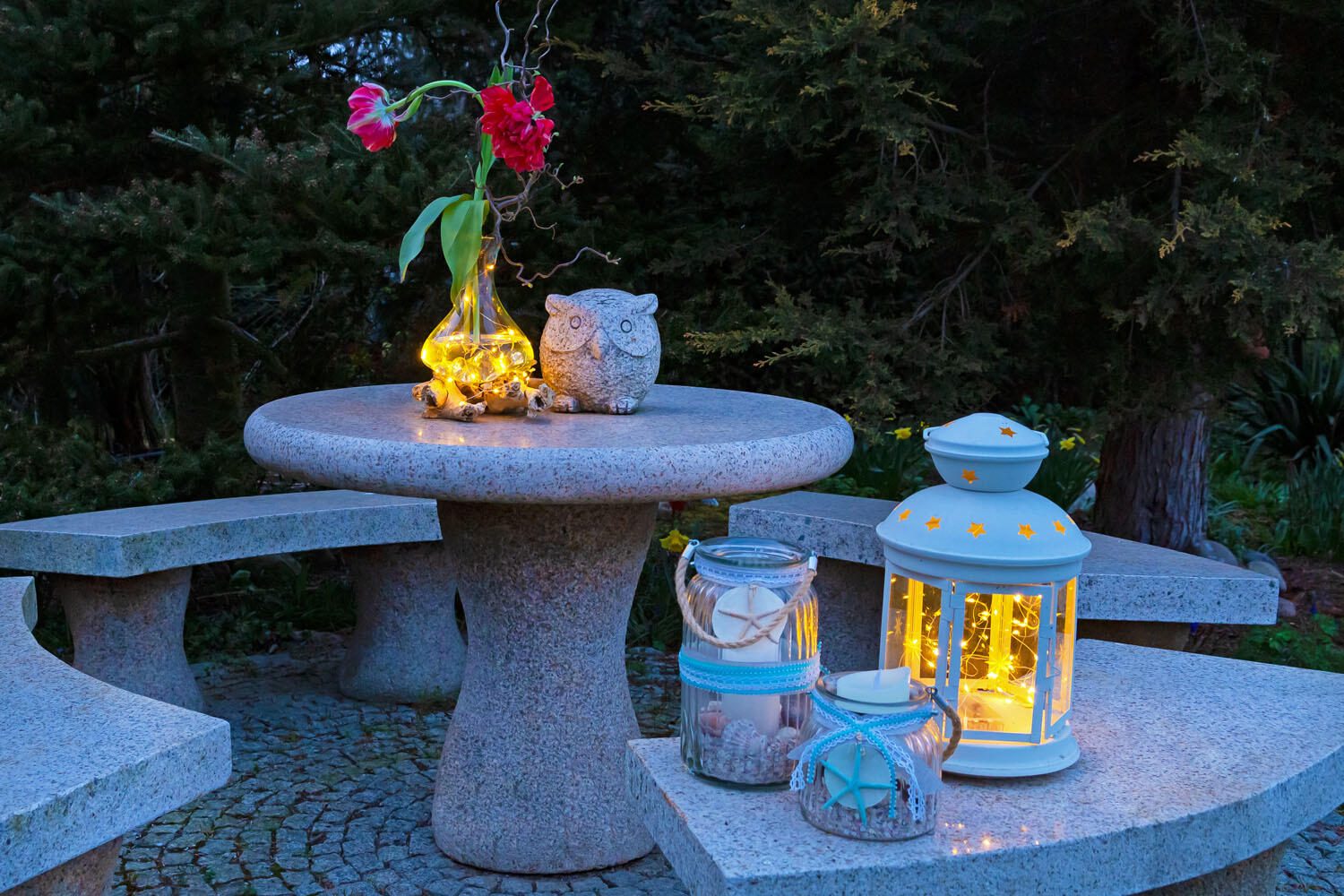 Idena Lichterkette 13.5 m silber