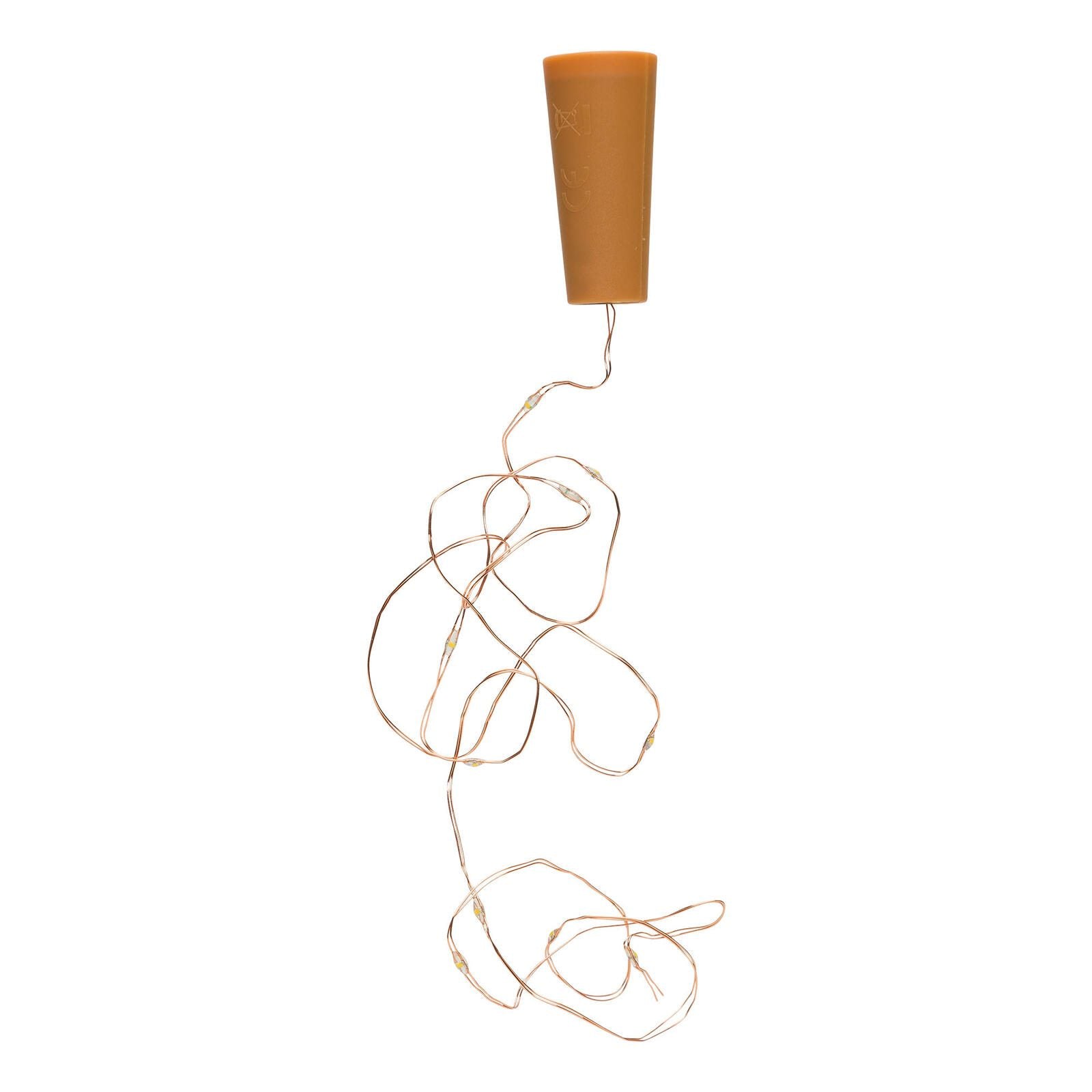 Idena Lichterketten 90 cm gold