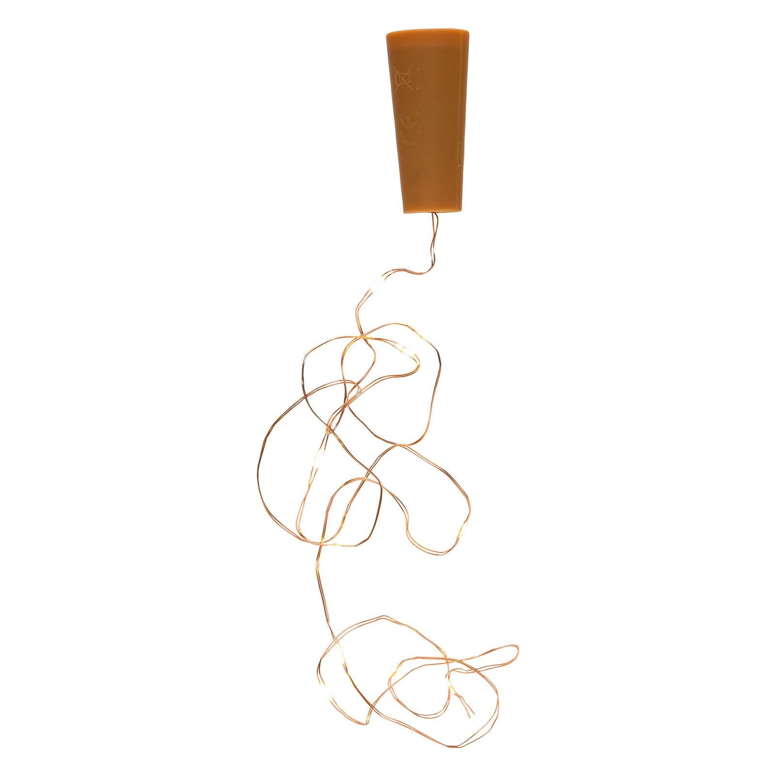 Idena Lichterketten 90 cm gold