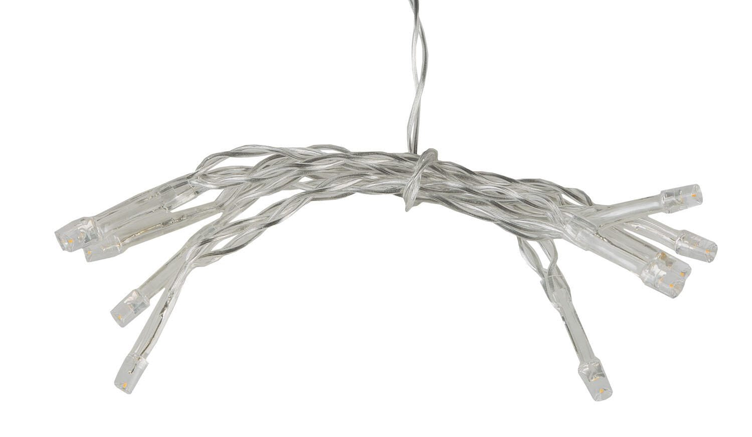 Idena Lichterkette 110 cm transparent