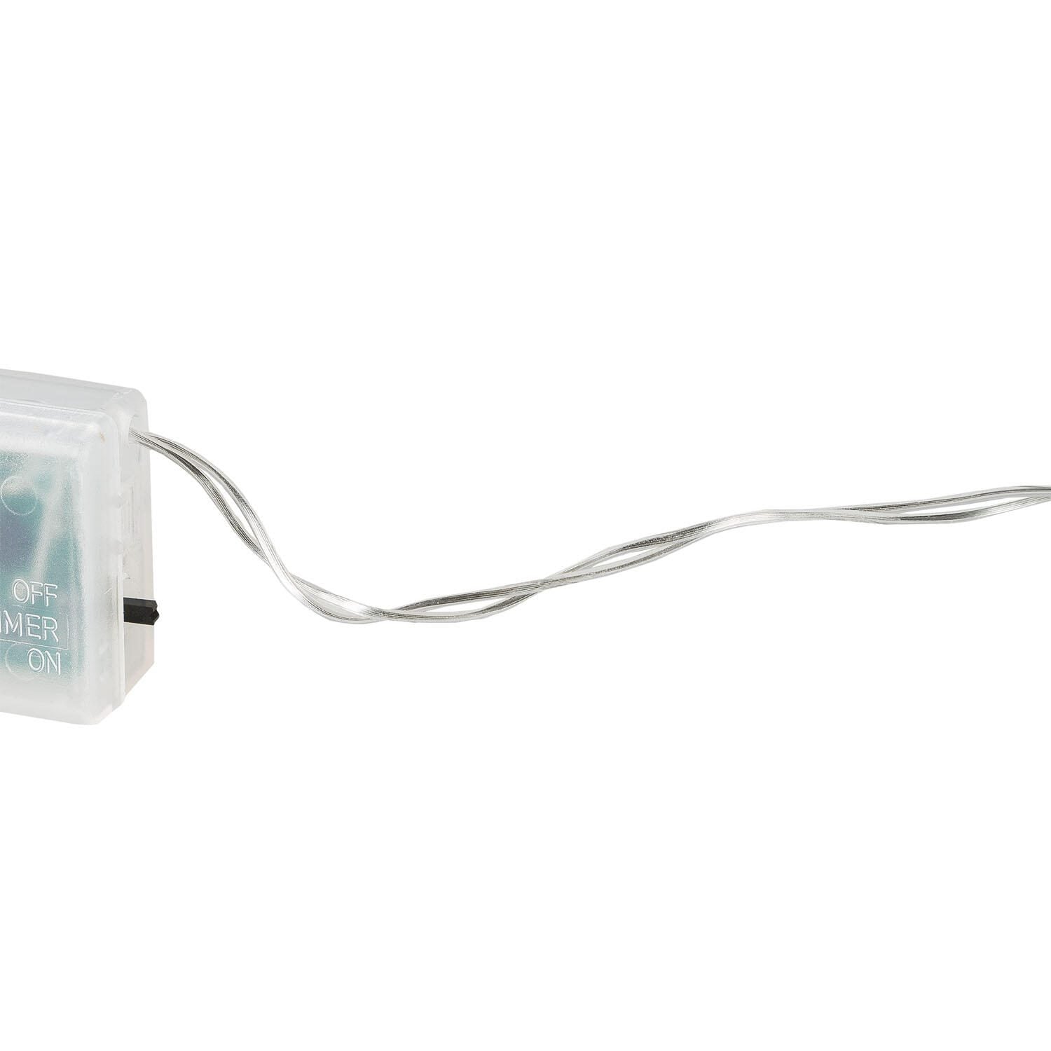 Idena Lichterkette 110 cm transparent