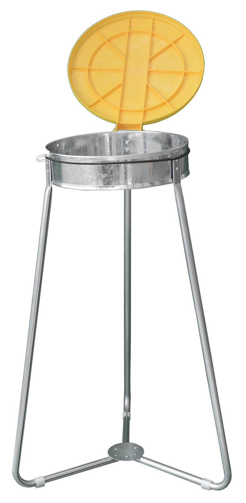 Müllsackständer 70,0 - 120,0 l gelb, silber