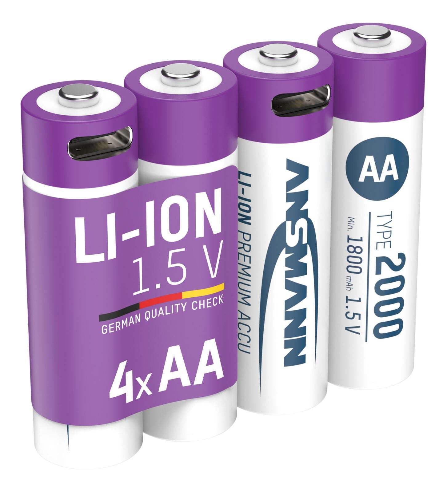 ANSMANN Akkus Mignon AA 1.5 V