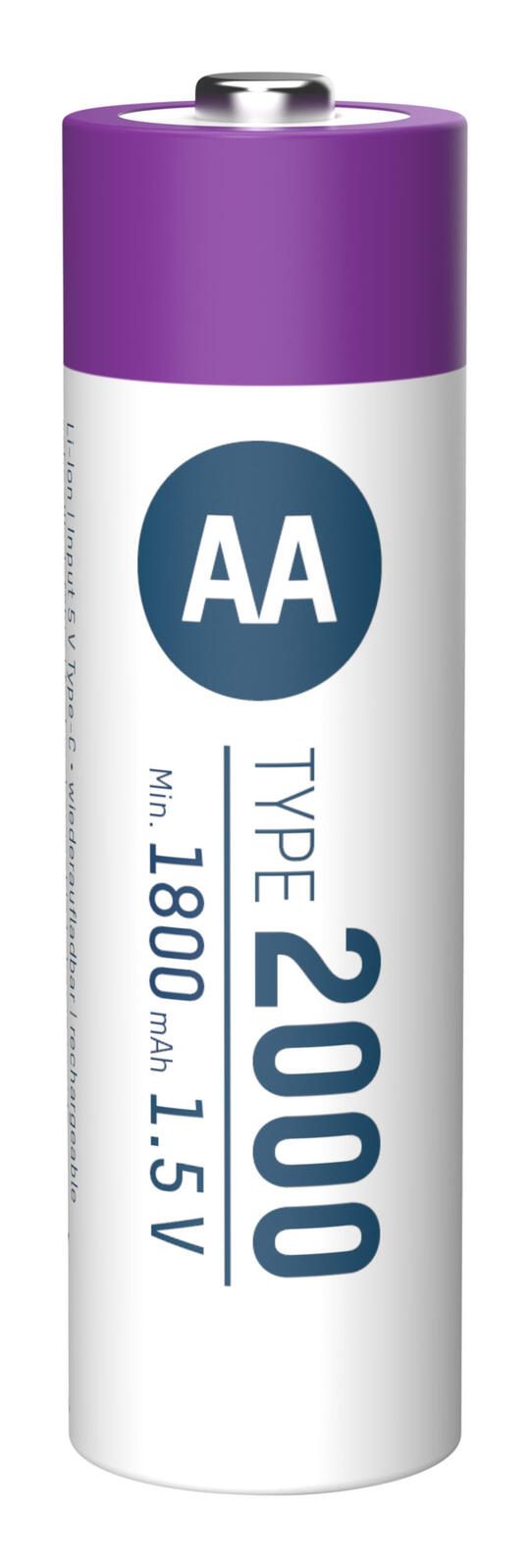 ANSMANN Akkus Mignon AA 1.5 V