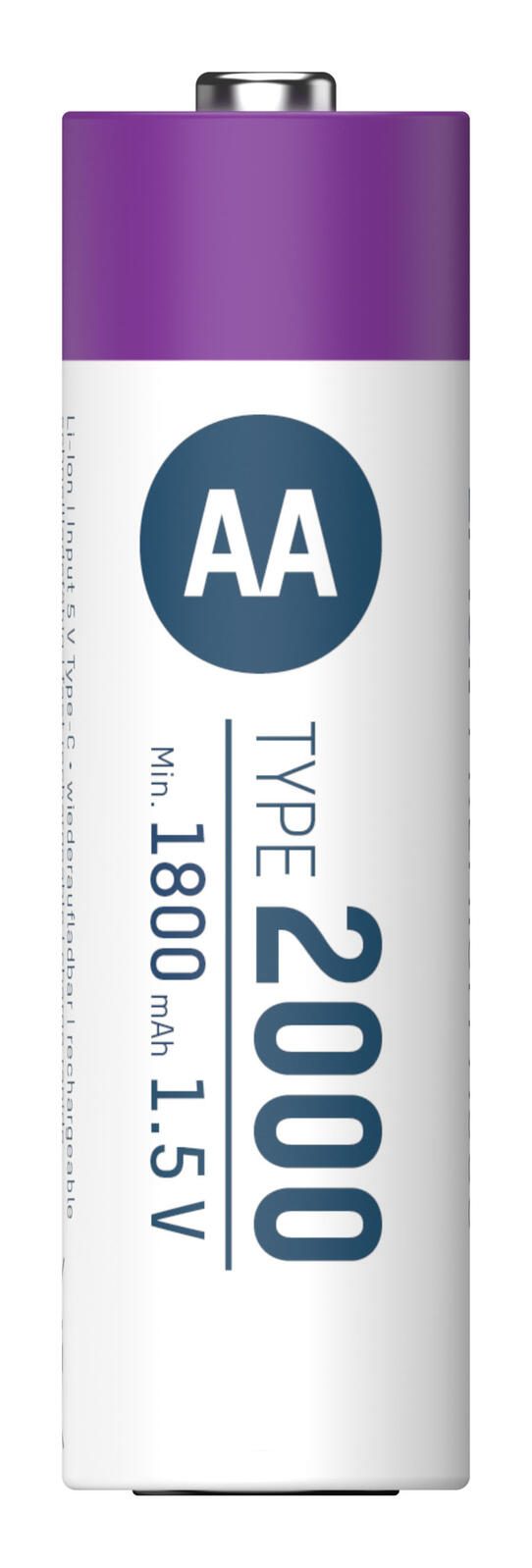 ANSMANN Akkus Mignon AA 1.5 V