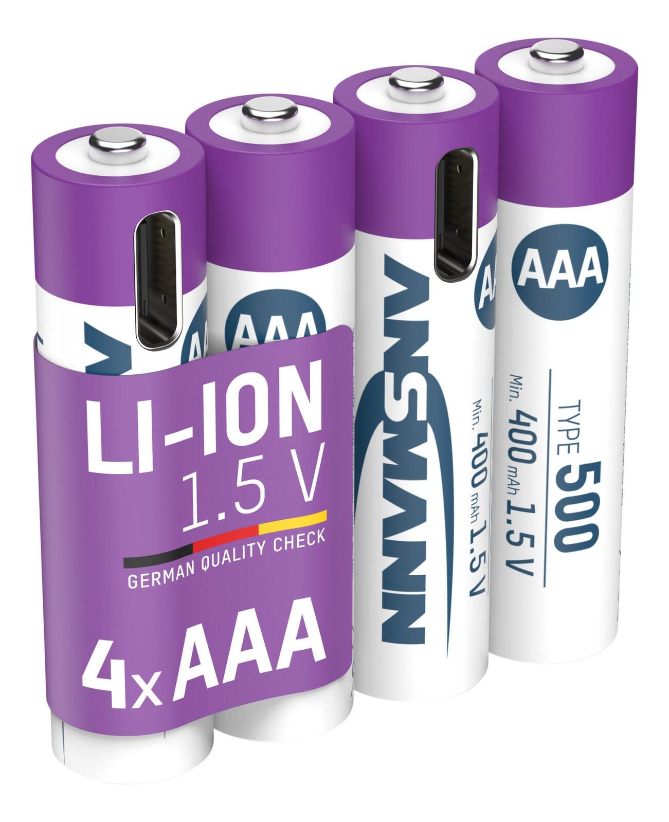 ANSMANN Akkus Micro AAA 1.5 V