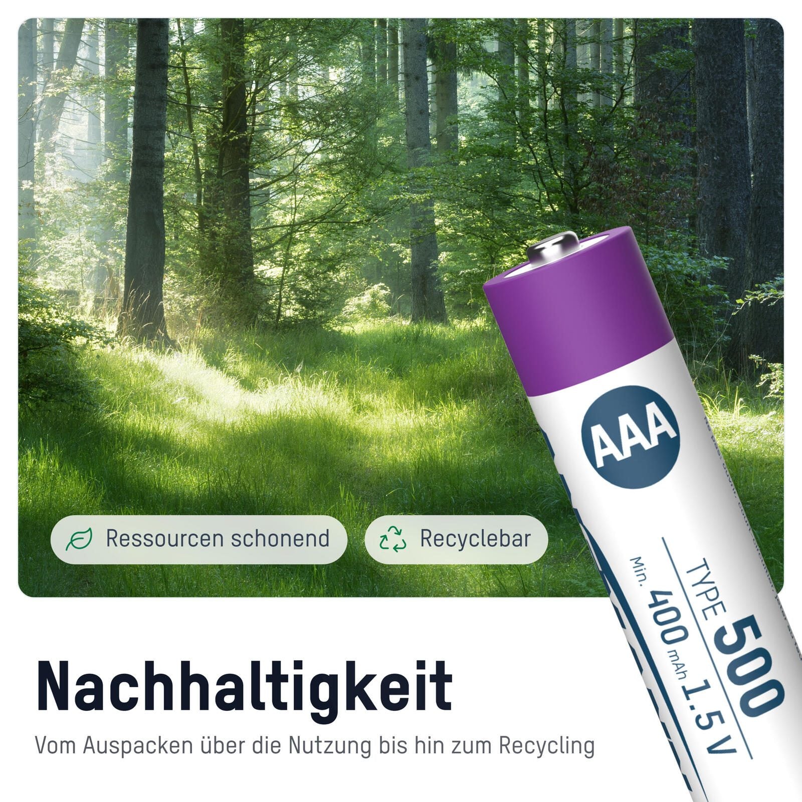 ANSMANN Akkus Micro AAA 1.5 V