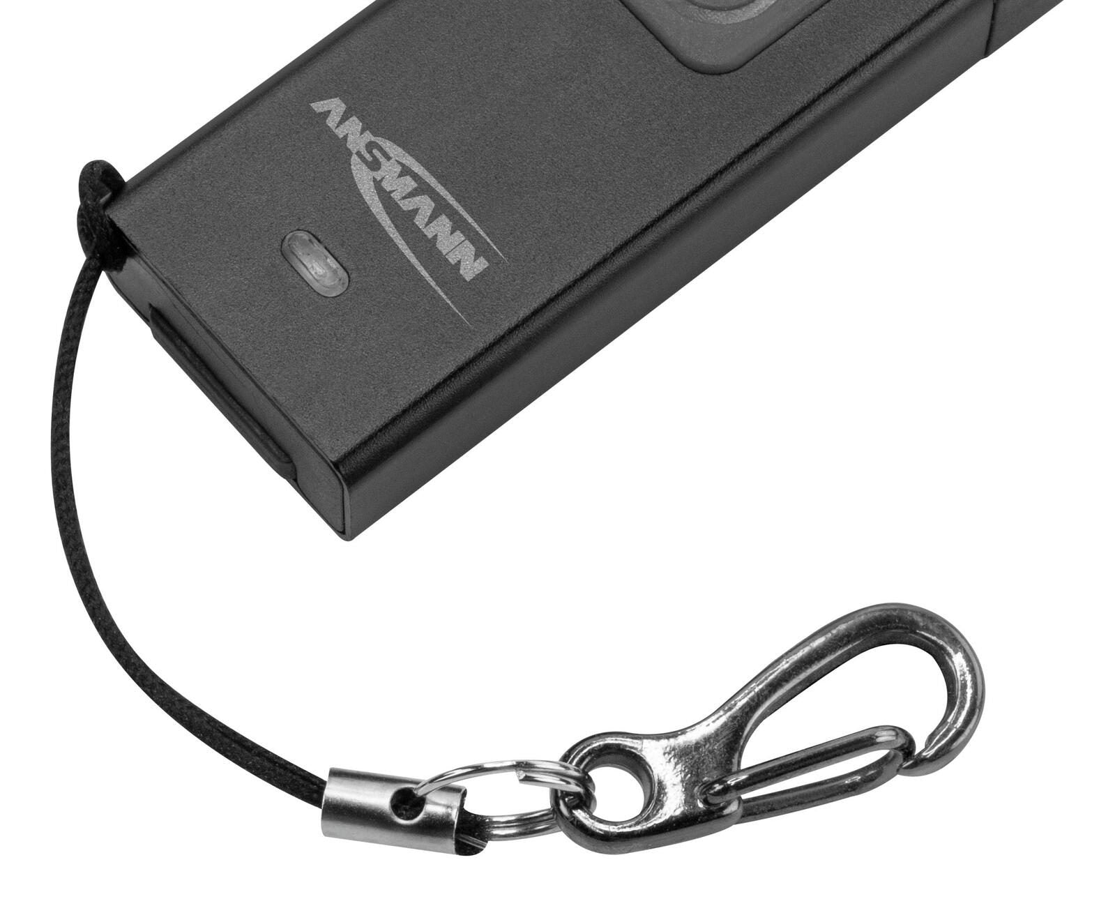 ANSMANN Taschenlampe schwarz