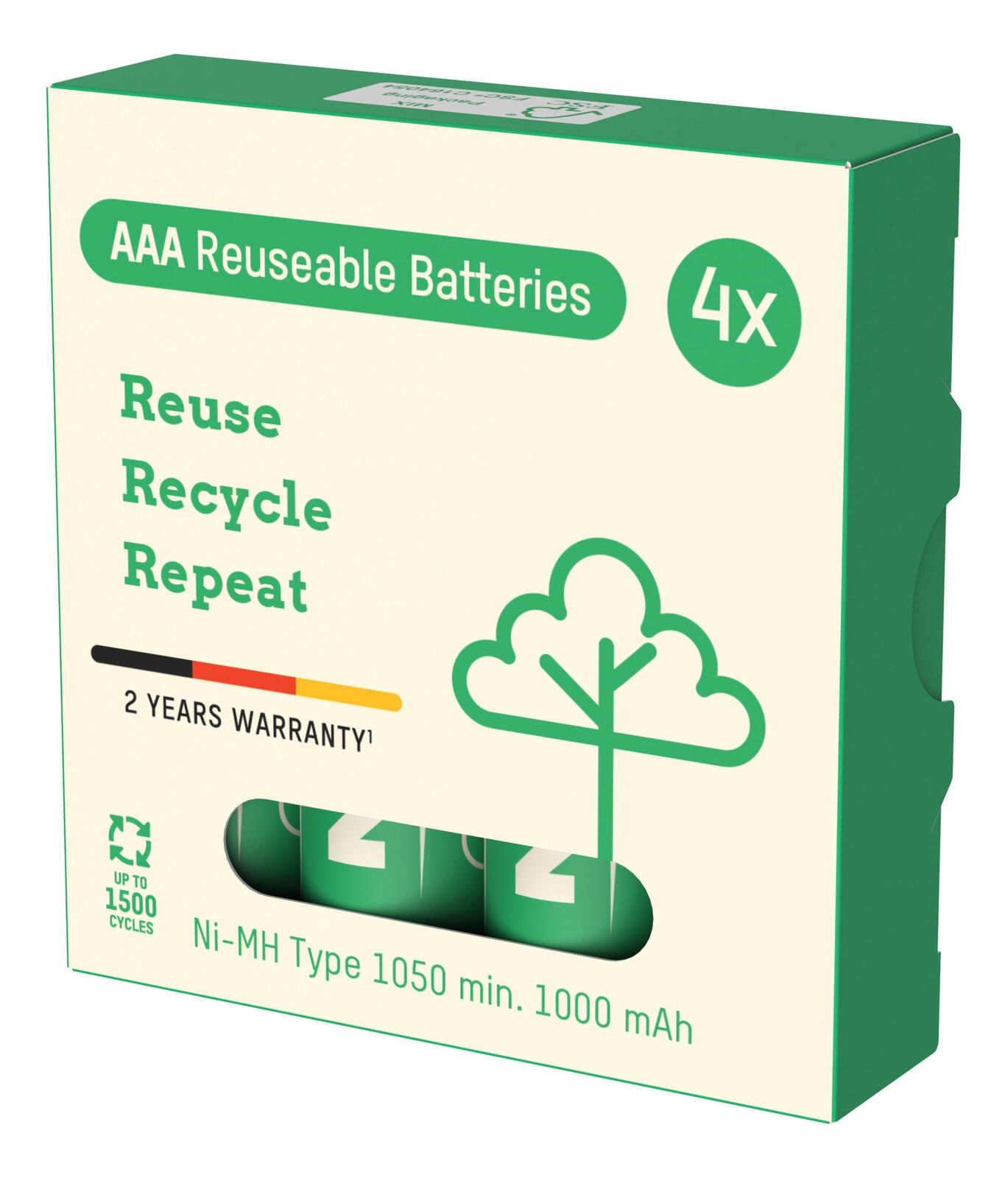 ANSMANN Batterien Micro AAA 1.2 V