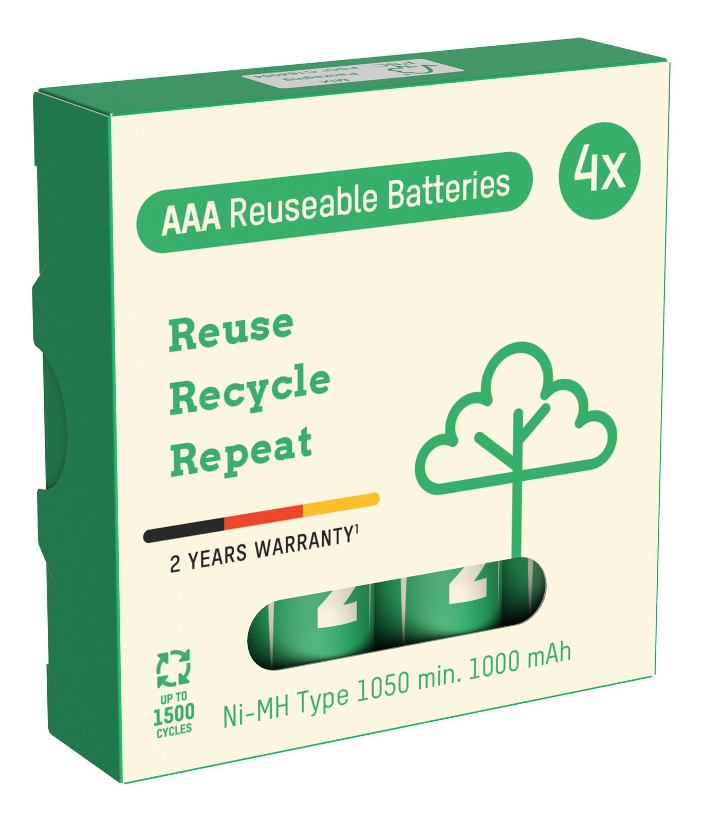 ANSMANN Batterien Micro AAA 1.2 V