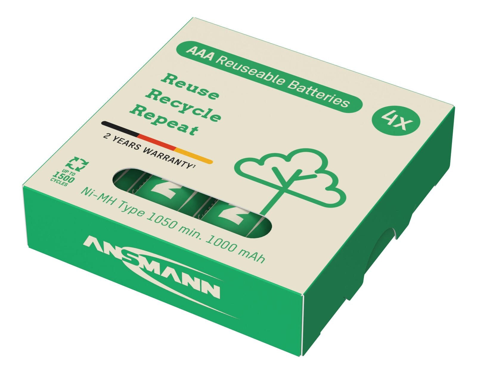 ANSMANN Batterien Micro AAA 1.2 V