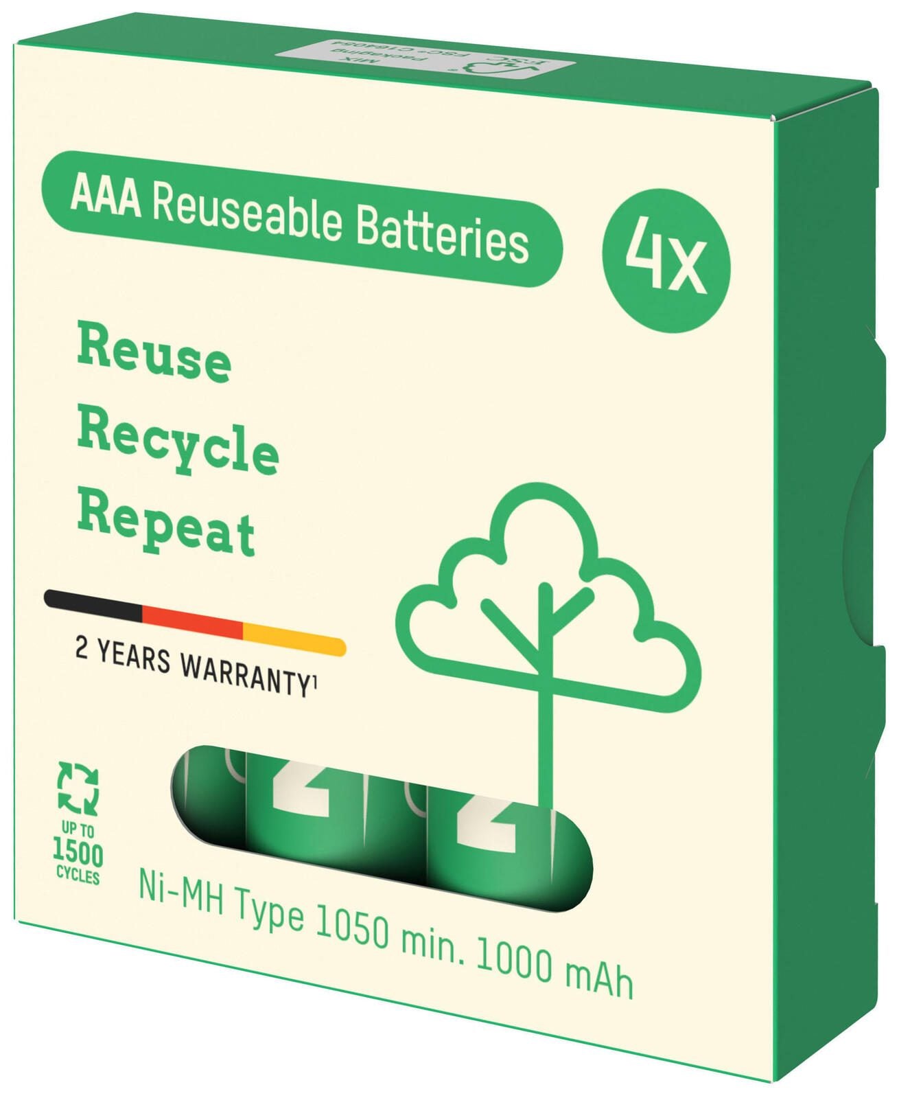 ANSMANN Batterien Micro AAA 1.2 V