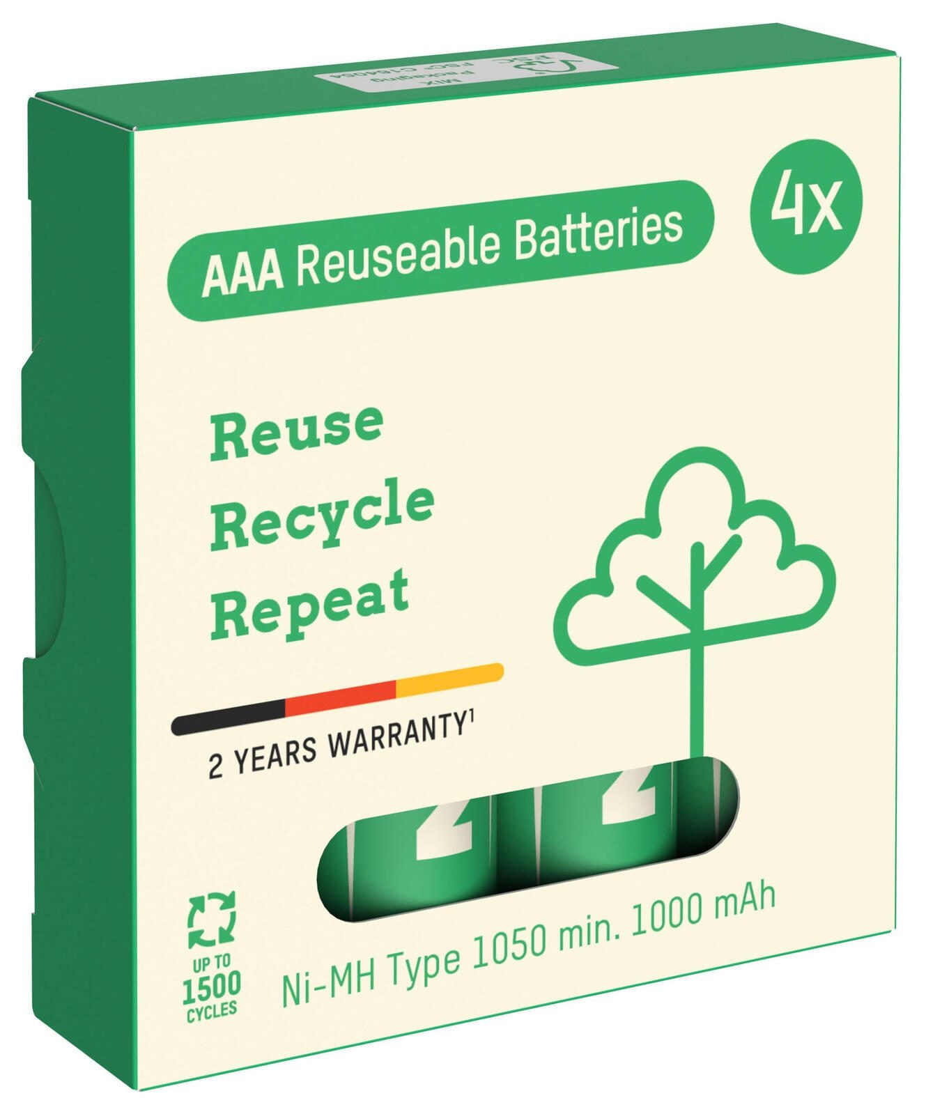 ANSMANN Batterien Micro AAA 1.2 V