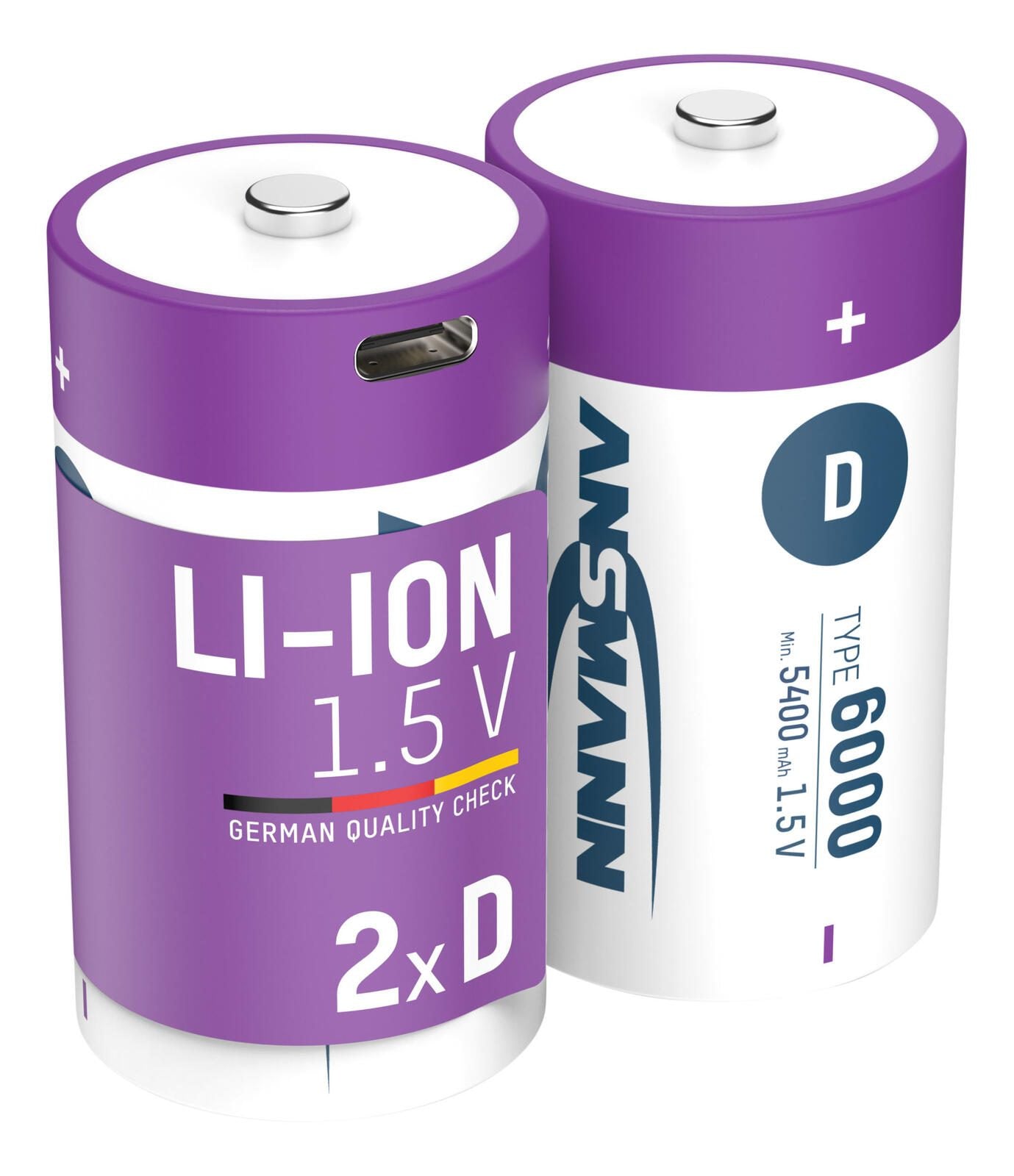 ANSMANN Akkus Mono D 1.5 V