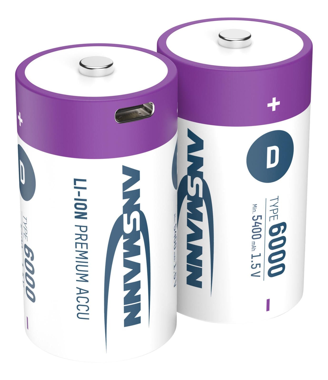 ANSMANN Akkus Mono D 1.5 V