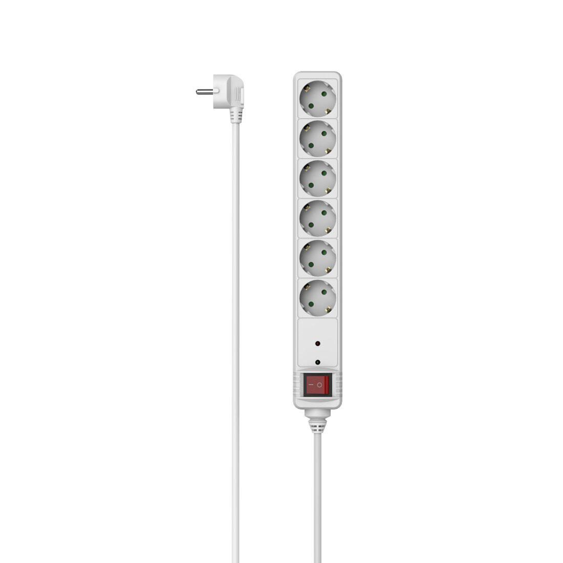 Hama Steckdosenleiste mit Schalter 3 m