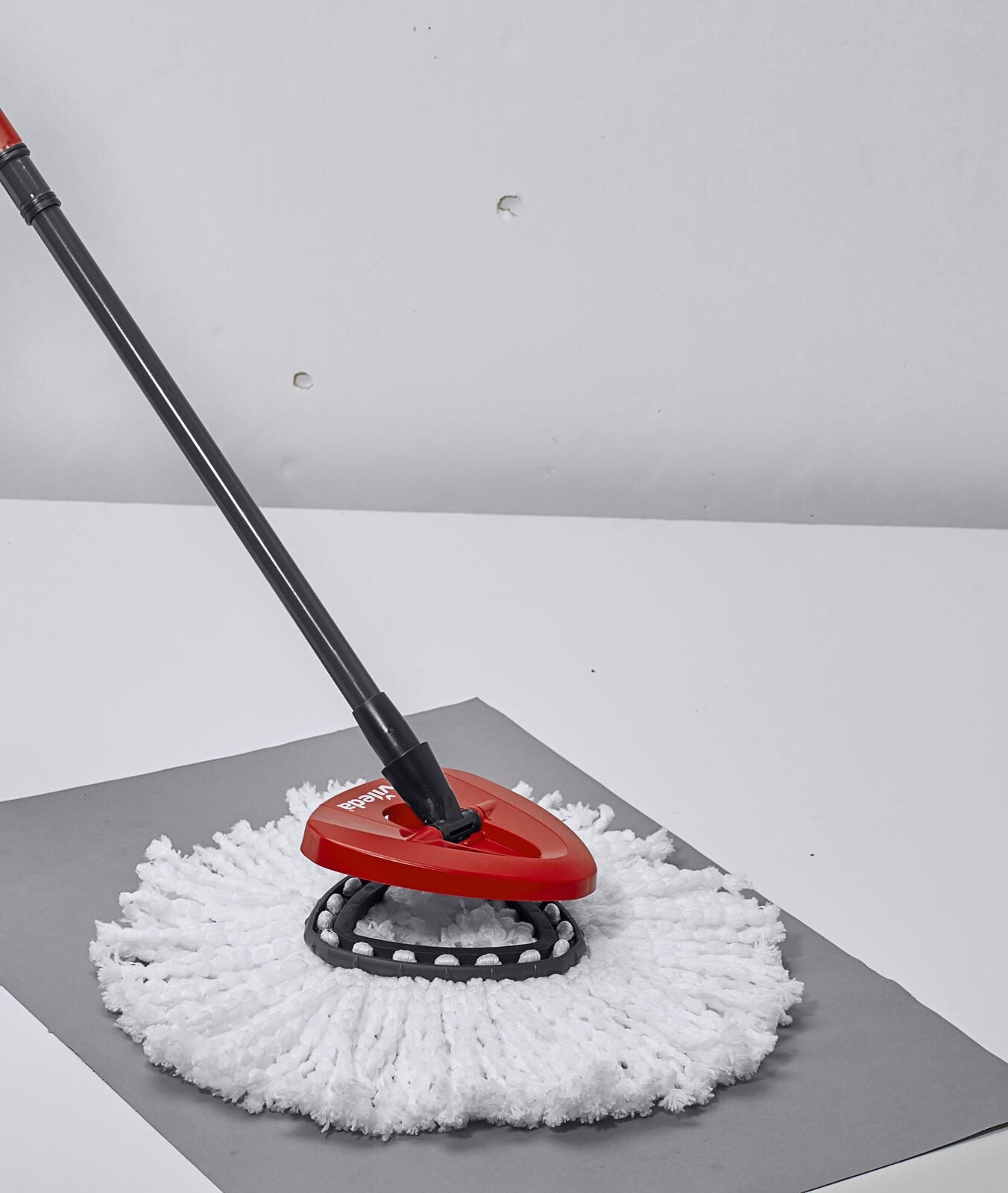 vileda TURBO EASY WRING Wischsystem für Parkett, Laminat und Fliesen