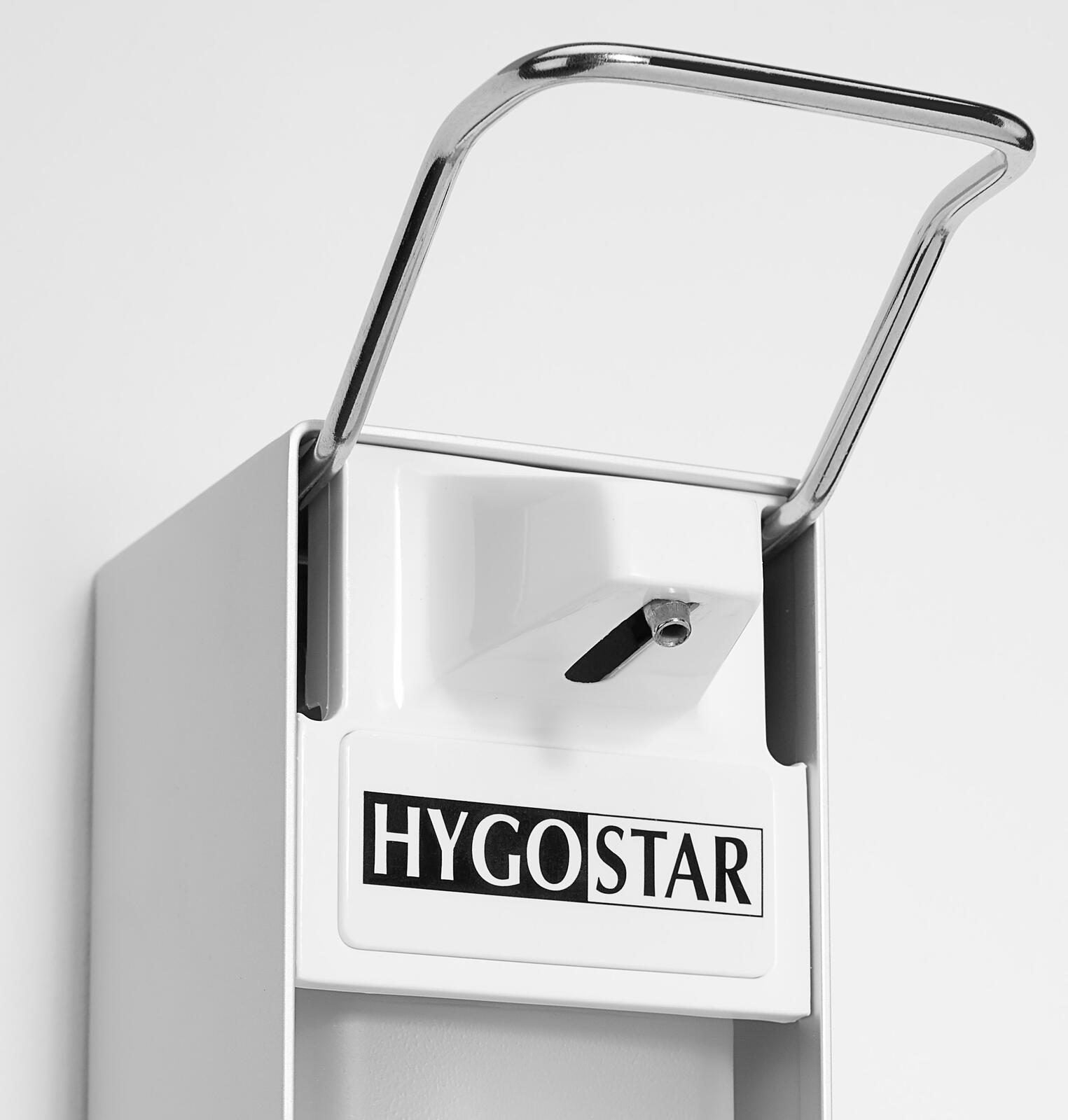 HYGOSTAR Desinfektionsspender 0,5 l weiß