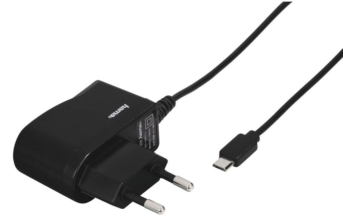 Hama Ladekabel mit Adapter Micro-USB 1A