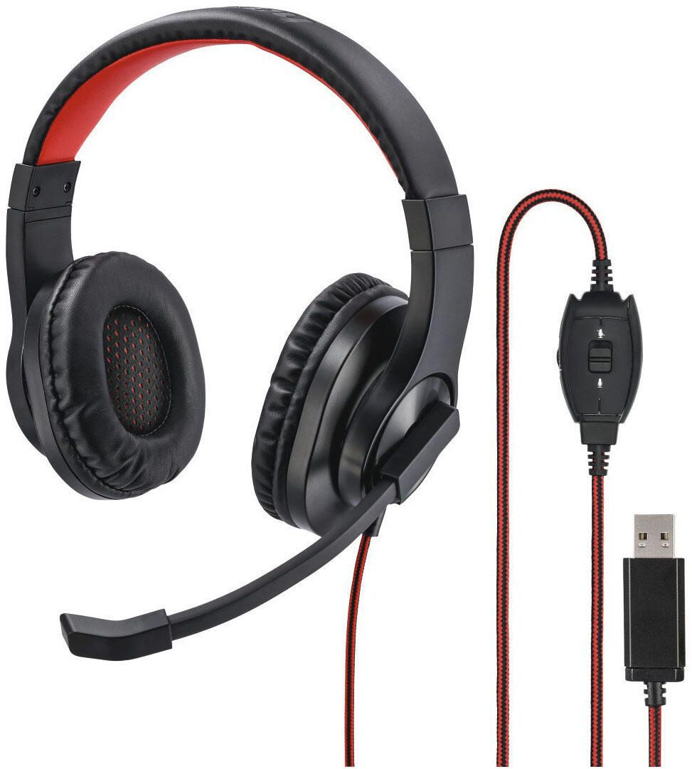Hama USB-Headset HS-USB400 schwarz