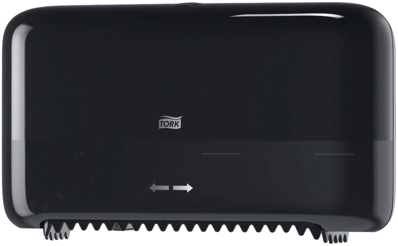 TORK Toilettenpapierspender 2 Rollen schwarz